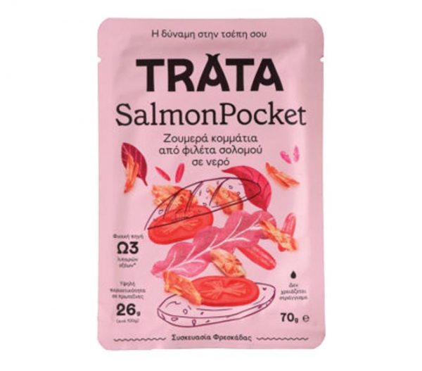 TRATA salmon pocket smoked in water 70g