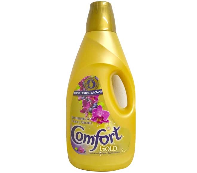 COMFORT Laundry Gold Blueberries & Purple Orchid Fabric Softener 2L