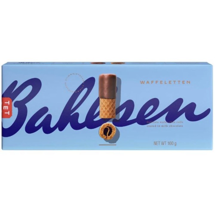 LEIBNIZ wafer thin rolls 100g - milk chocolate