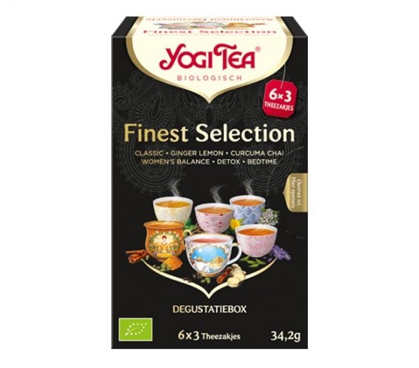 YOGI TEA organic 6x3pcs 34.2g - Finest Selection
