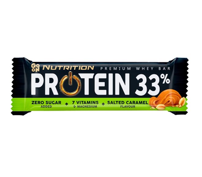 GO ON bar Protein 33% 50g - Salted Caramel