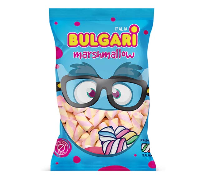 Marshmallows Bulgari Tube 1Kg - Gluten Free