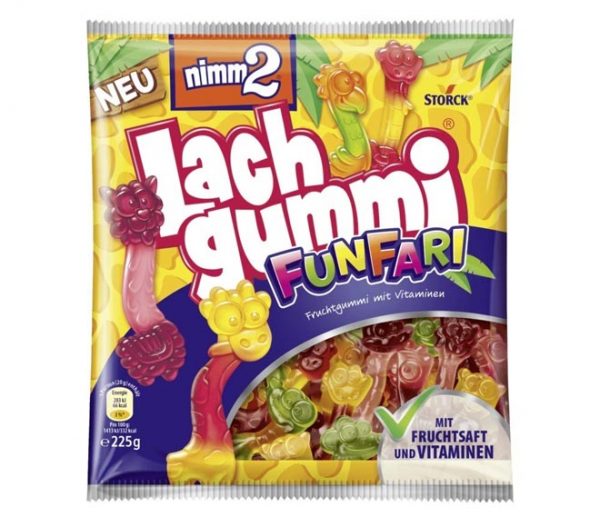 Gummi Sweets Storck Smile Fruitgums 90G - Fun Fari