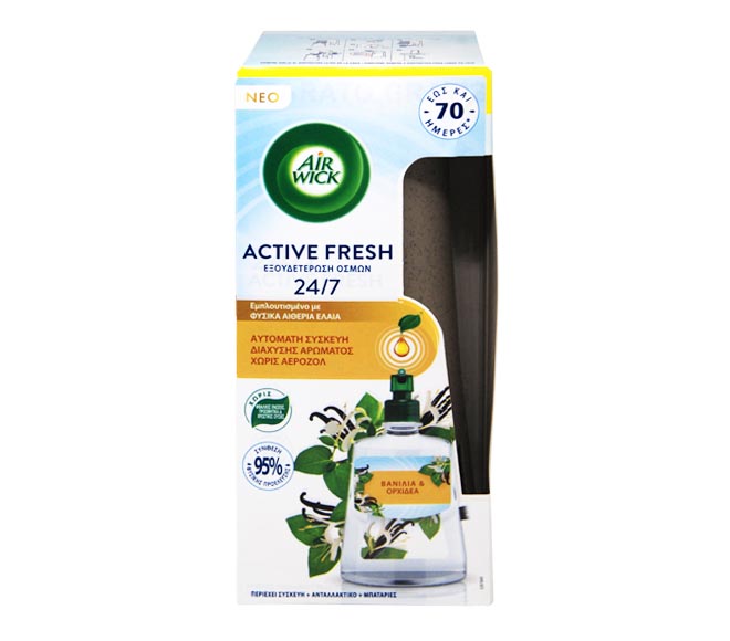 Air Wick Active Fresh 24/7 Without Aerosol - Vanilla Orchid (Auto Spray)