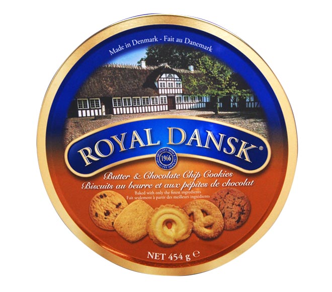 Royal Dansk Danish Butter Cookies 454G - Chocolate