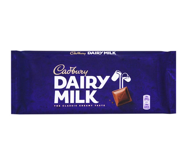 Cadbury Chocolate Dairy Milk 180G