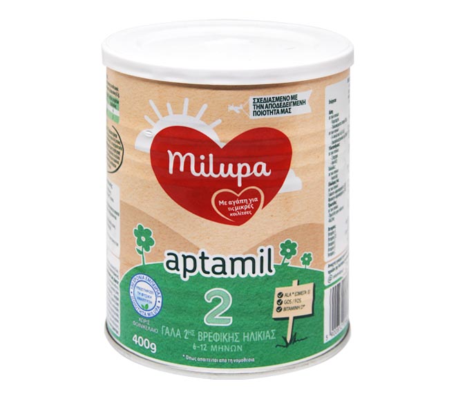Milupa Aptamil 2 Baby Formula 400G