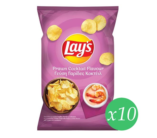 Lays 10-Pack Prawn Cocktail 42G