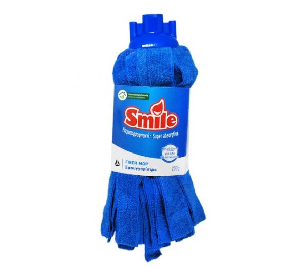Smile Mop Microfiber 200G - Blue