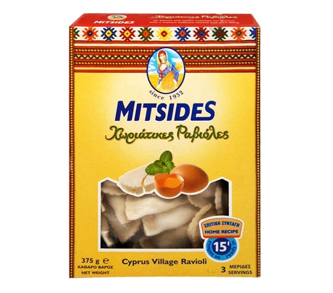 Mitsides Cyprus Village Ravioli 375G