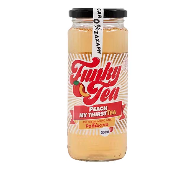 Funky Tea Ice Tea 350Ml - Peach My Thisttea