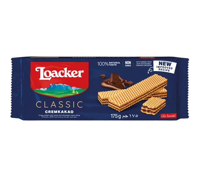 Loacker Crispy Wafers 175G - Cremkakao