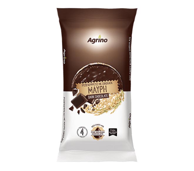 Agrino Rice Cakes 60G - Dark Chocolate