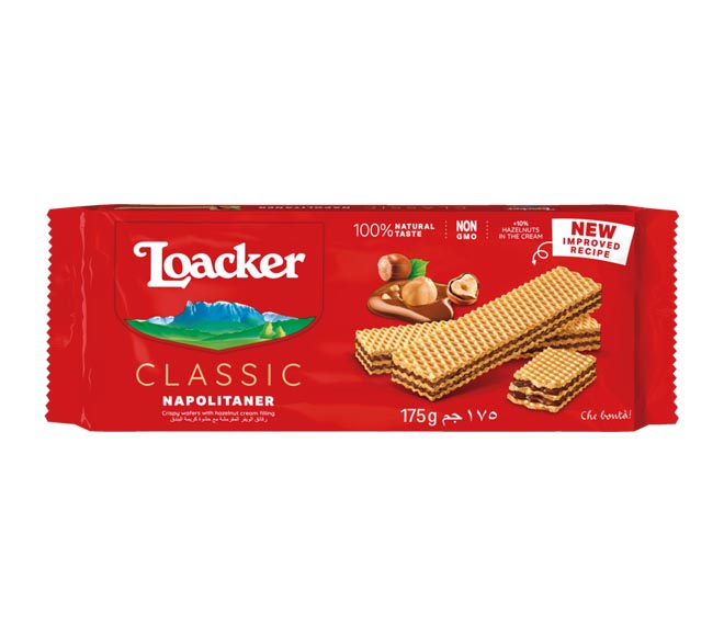 Loacker Crispy Wafers 175G - Napolitaner