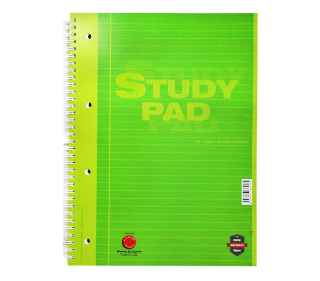 Notebook Camel Study Pad A4 80 Sheets - Green