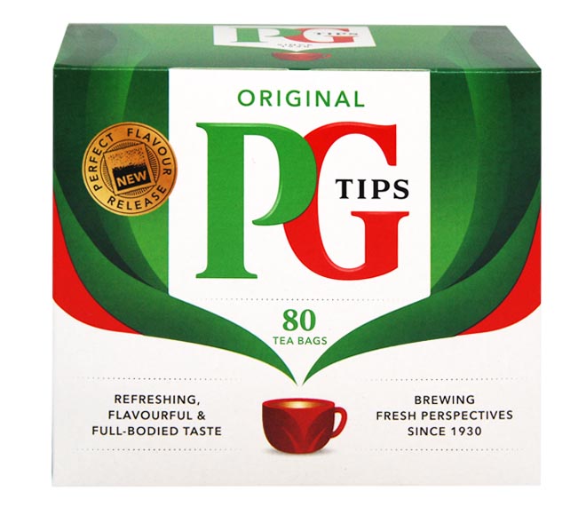 Tea Pg Tips Original Teabags Pyramid (80Pcs) 232G