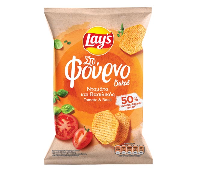 Lays Sto Fourno Tomato Basil Flavour 105G