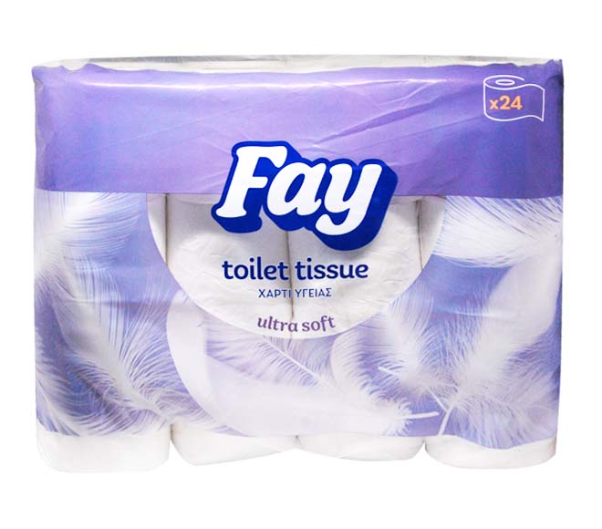 Fay Toilet Paper 235 Sheets X 2Ply 24Pcs