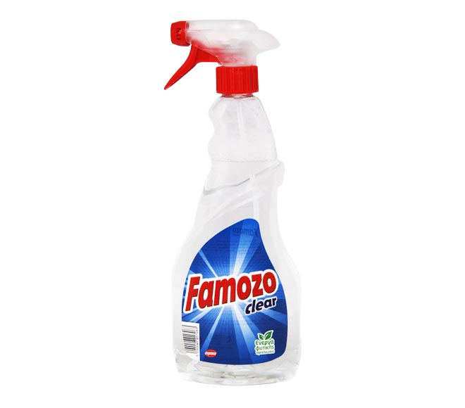 Famozo Glass Cleaner Spray 750Ml - Clear