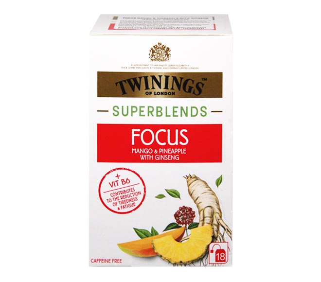 Tea Twinings Superblends (18Pcs) 27G - Focus