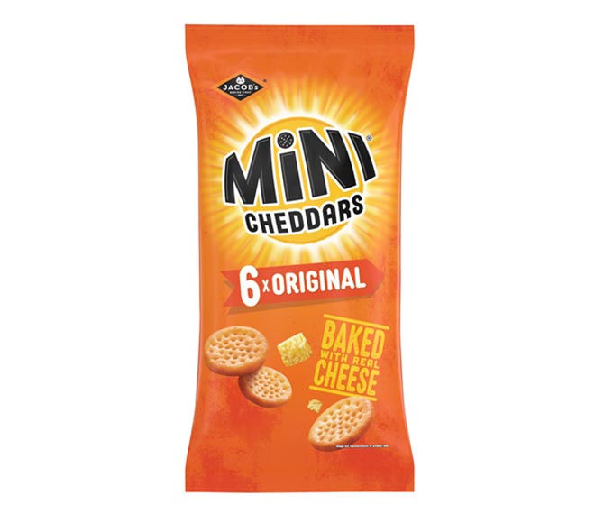 Jacob'S Mini Cheddars (6X23G)