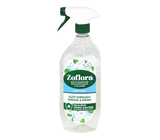 Zoflora Spray Multi-Purpose Disinfectant Cleaner 800Ml - Linen Fresh