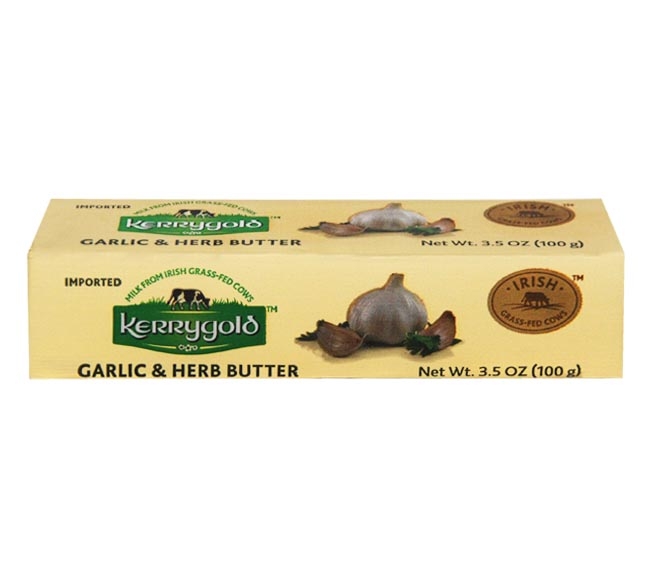 Butter Kerrygold Garlic Herb 100G