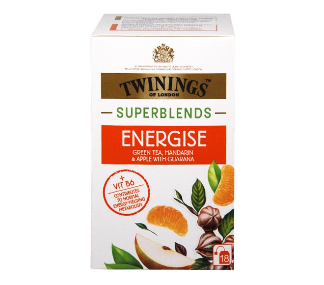 Tea Twinings Superblends (18Pcs) 36G - Energise