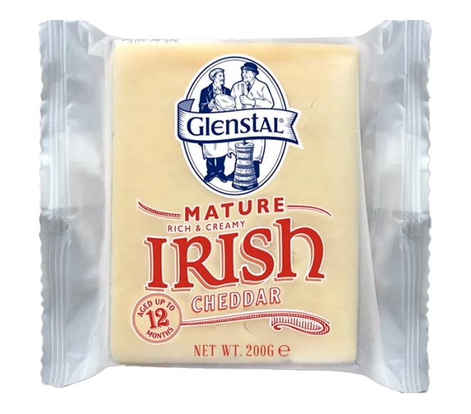 Cheese Glenstal Cheddar 200G - Mature White
