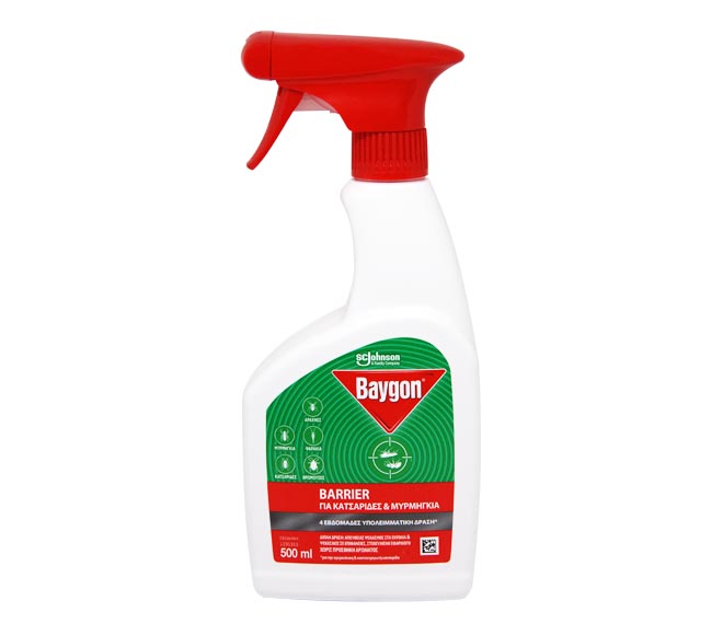 Insecticide Baygon Barrier For Cockroaches Ants 500Ml