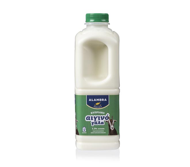 Alambra Milk Goat Esl 1.5% Fat 1L