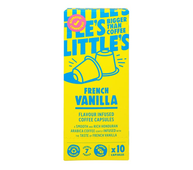 Littles Nespresso Compatible Capsules 55G (10 Caps) - French Vanilla