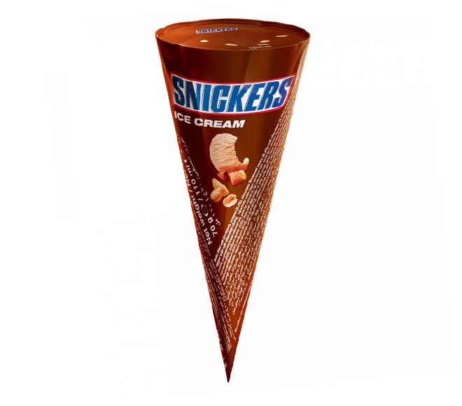 Ice Cream Snickers Cone 70G