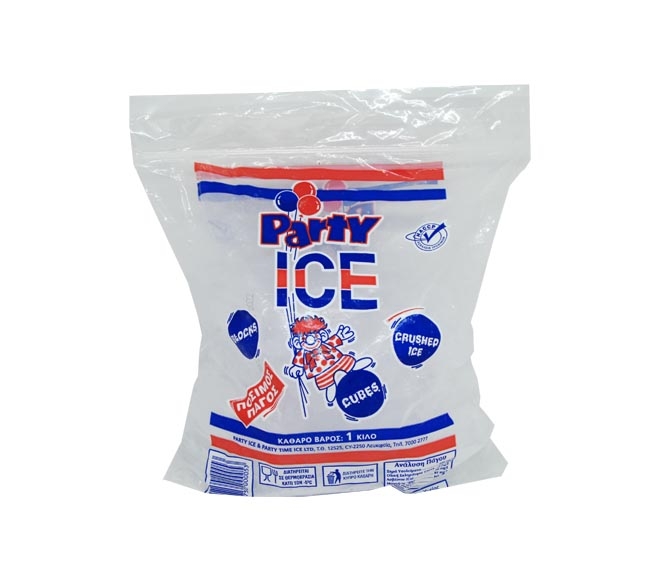 Crystal Ice Cubes 1Kg - Ice Cubes Package