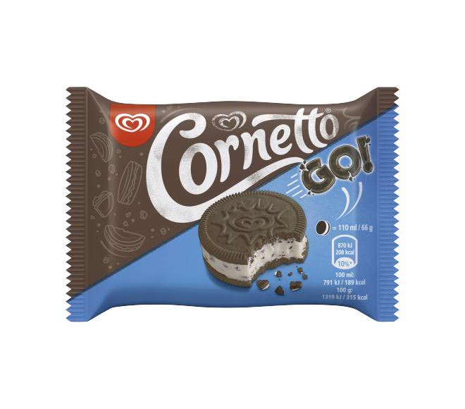 Ice Cream Cornetto Go Sandwich 66G