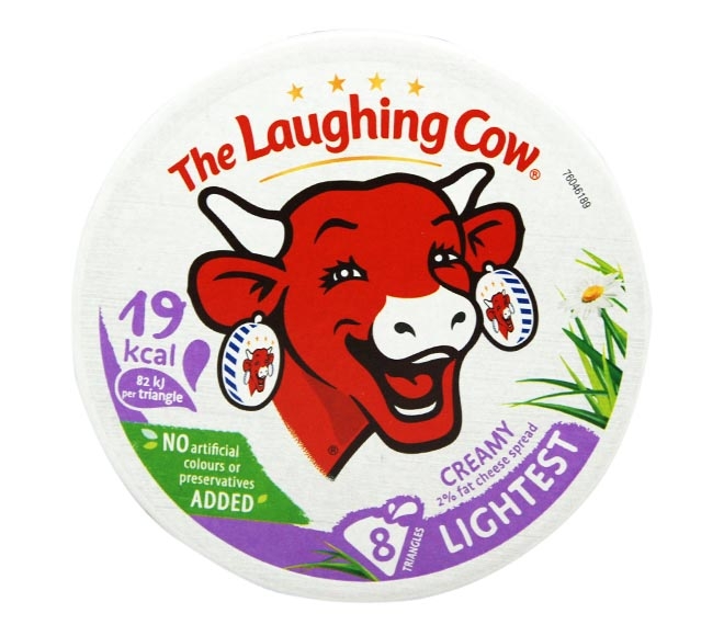 Cheese La Vache Qui Rit Portions Lightest (133G) 8Pcs