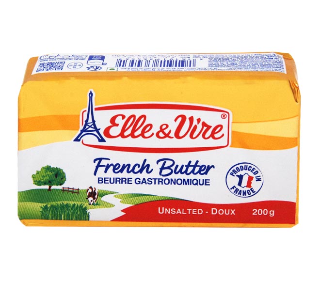 Butter Elle Vire Unsalted 200G