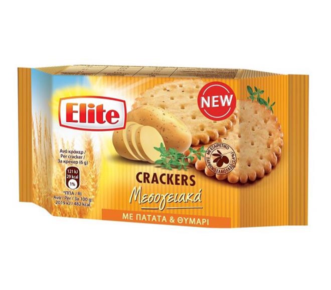 Elite Crackers 105G - Potato Thyme