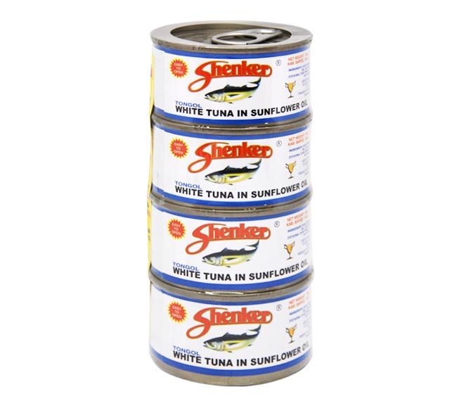 Shenker White Tuna In Sunflower Oil 4X95G