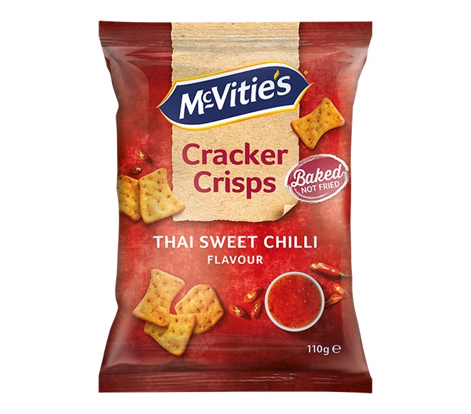 Mc Vities Crackers Crisps 110G - Thai Sweet Chilli