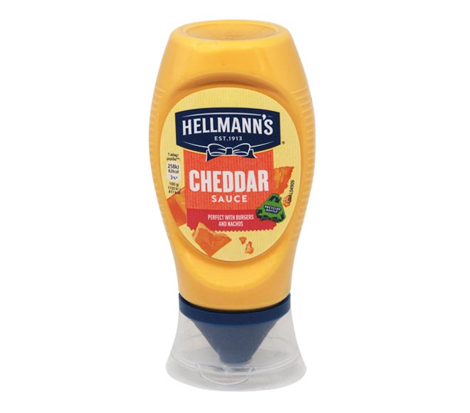 Sauce Hellmanns Cheddar 250G