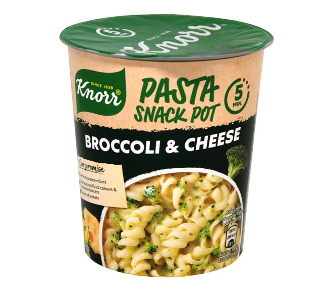 Knorr Pasta Snack Pot 55G - Broccoli Cheese