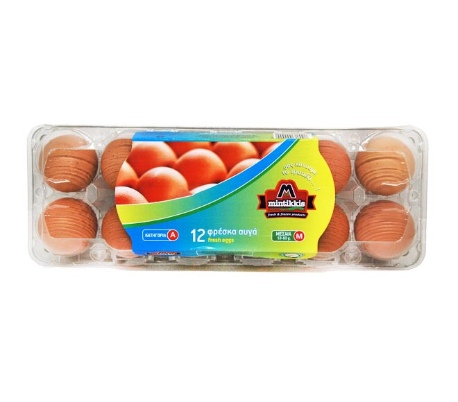 Mintikkis Eggs X 12Pcs (Cat. A, 53-63G, M)