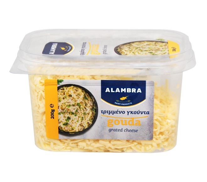Shredded Cheese Alambra 200G - Gouda