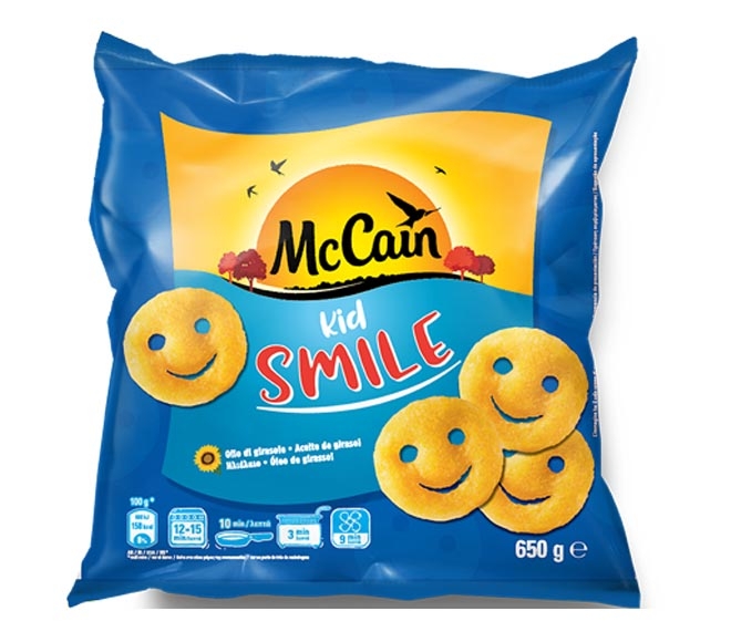 Mccain Kid Smile Potatoes 650G