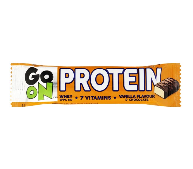 Go On Bar Protein 7 Vitamins 50G - Vanilla Chocolate