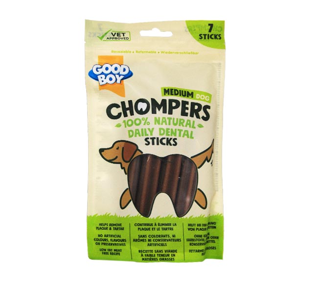 Dog Good Boy Chompers Sticks 210G - Medium Dog