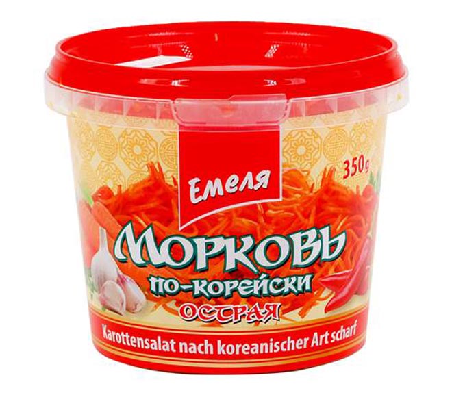 Emelya Carrot Ko Koreiski Hot Corean Style 350G