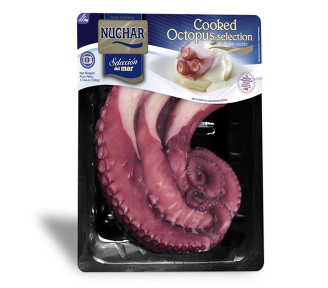 Nuchar Cooked Octopus 3 Legs 200G