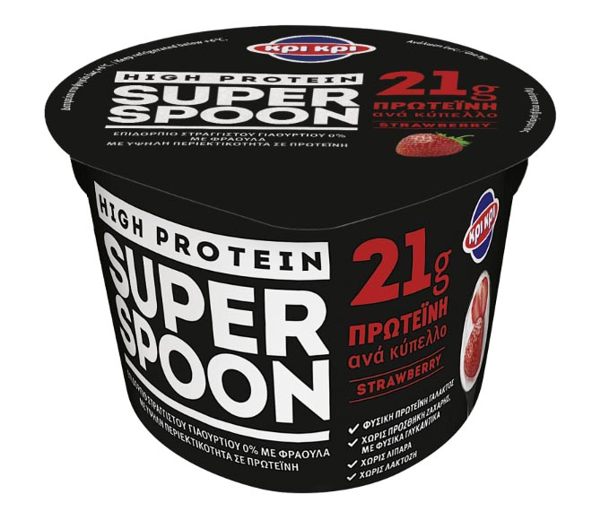 Kri Kri Super Spoon High Protein 200G Strawberry